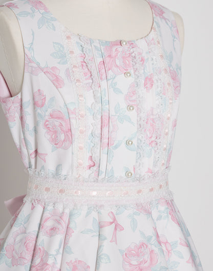 mellfy memory Rosy Floral Angelic Dress