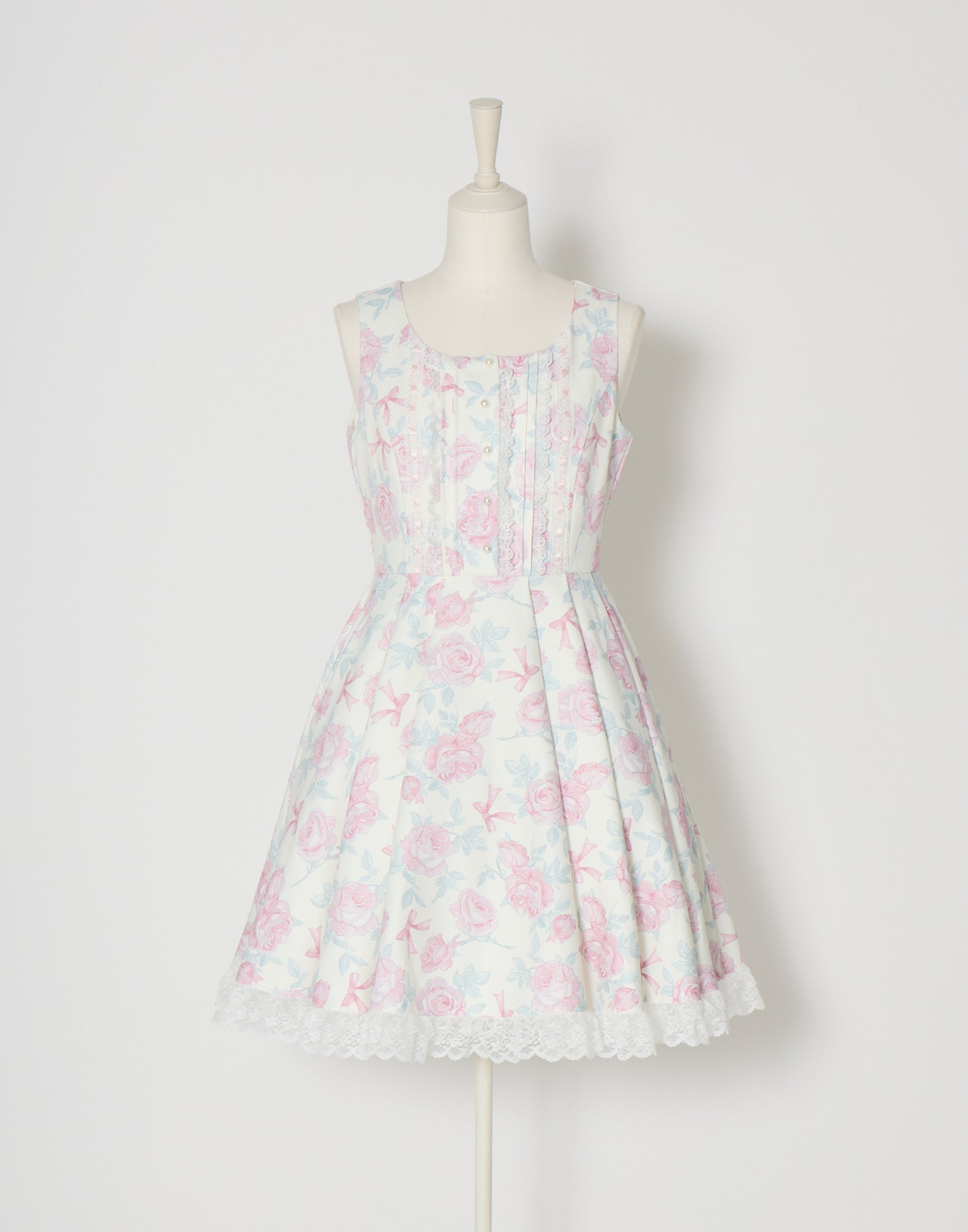 mellfy memory Rosy Floral Angelic Dress