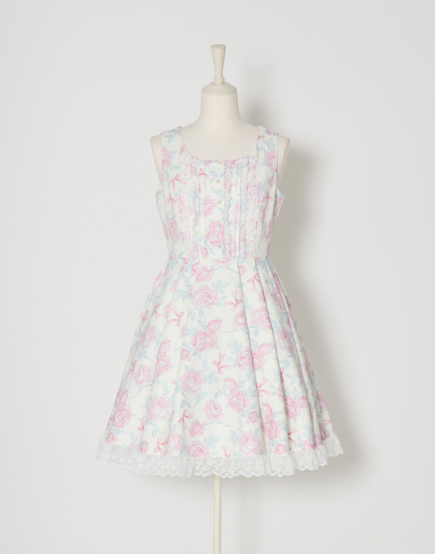 mellfy memory Rosy Floral Angelic Dress