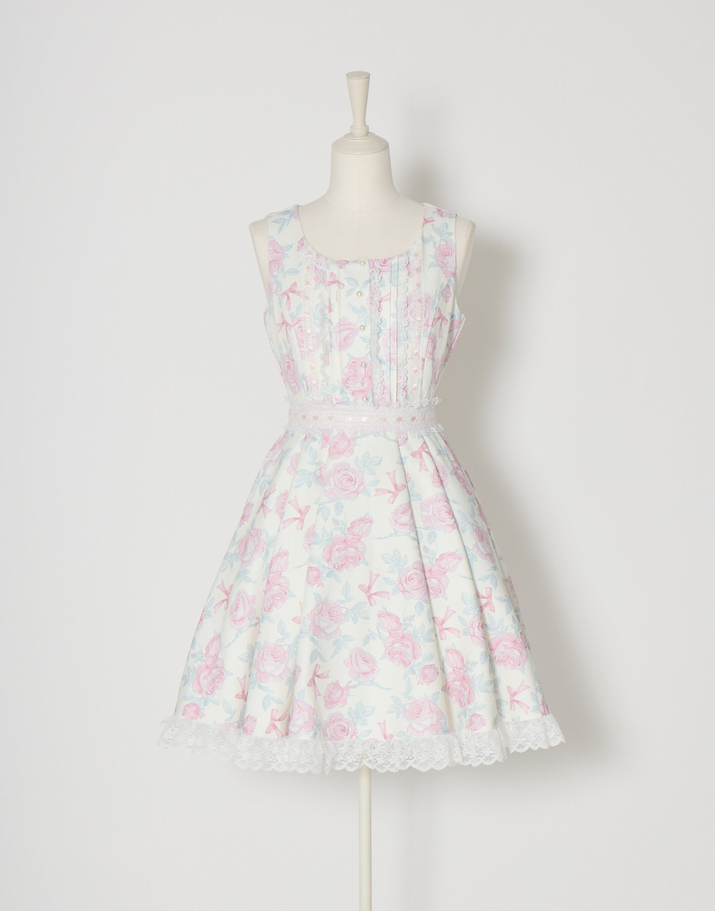 mellfy memory Rosy Floral Angelic Dress