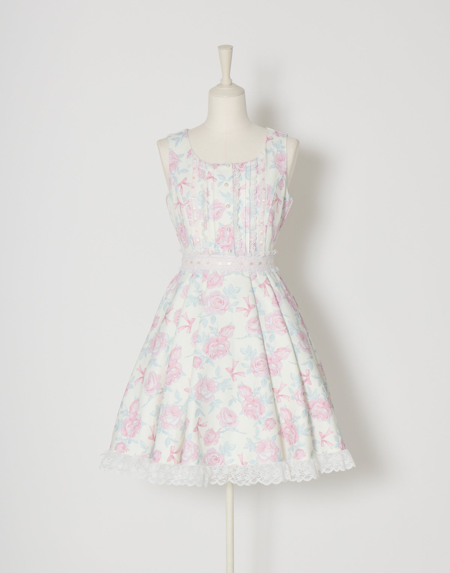 mellfy memory Rosy Floral Angelic Dress