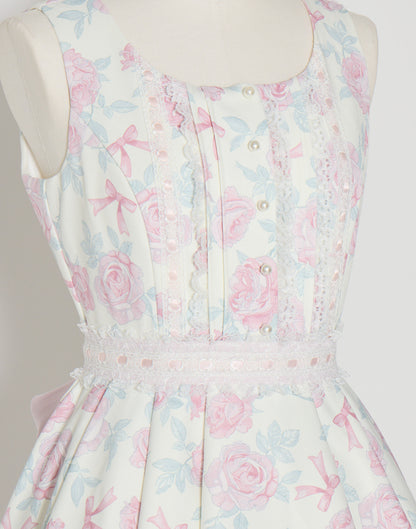 mellfy memory Rosy Floral Angelic Dress