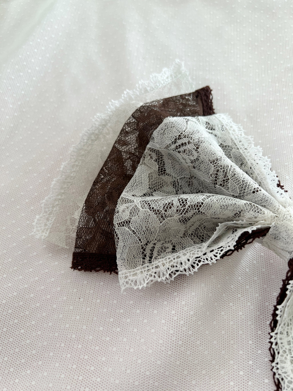 Kirallum Tokyo Handmade Big Bow (Chocolate Cream)