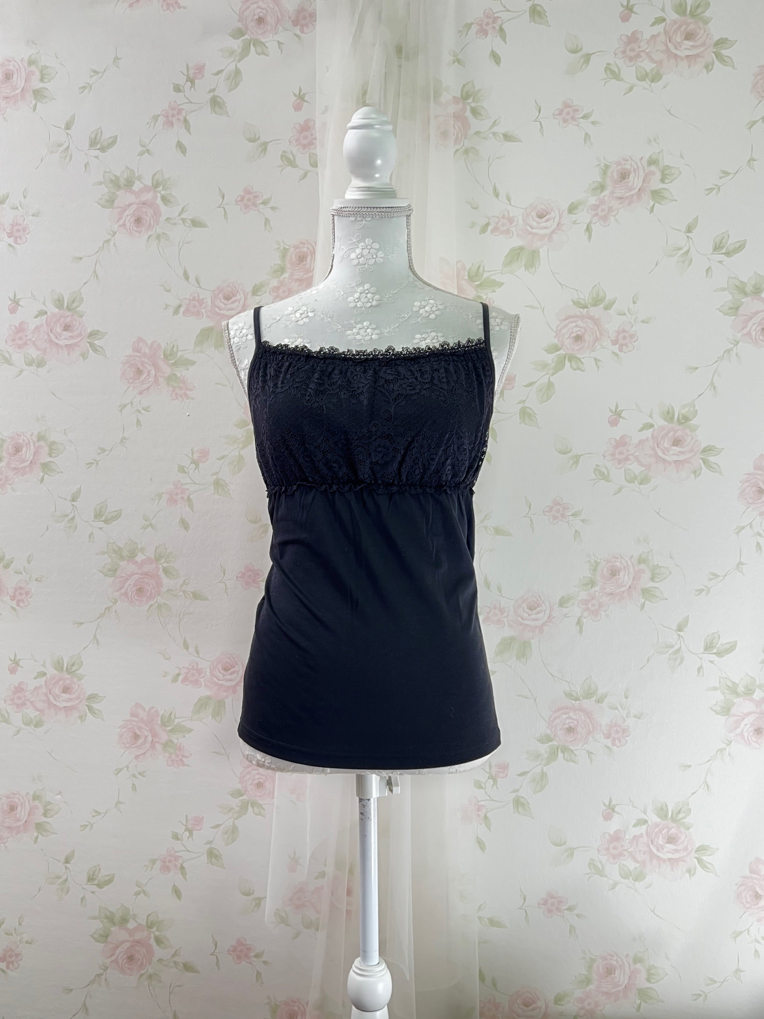 Honeys Lace Camisole (Black)