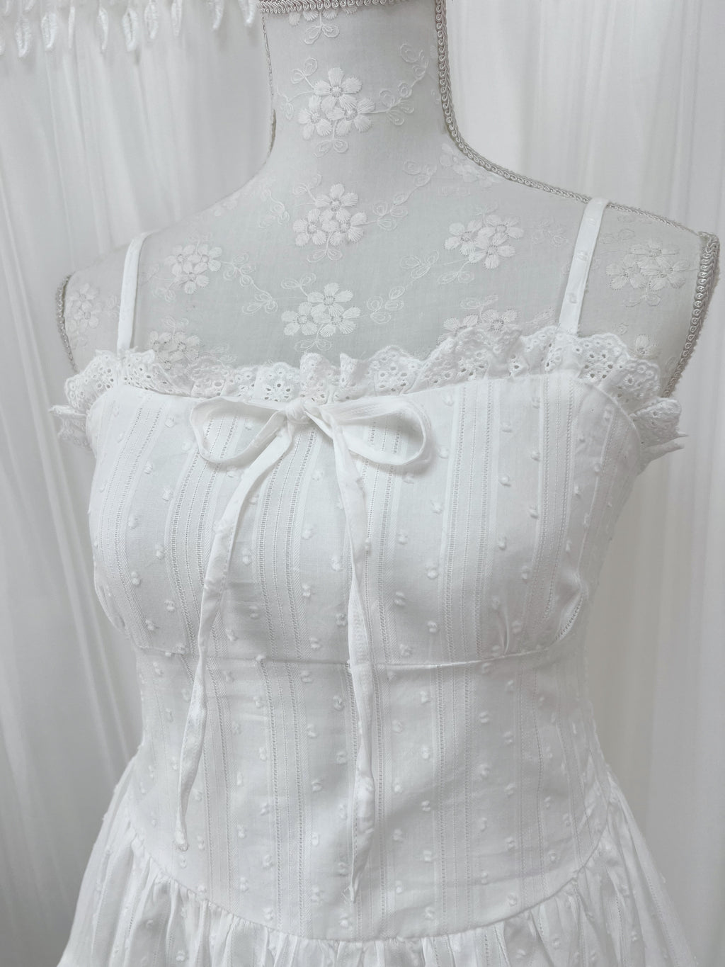 Cotton Angel Dress (White)