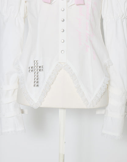AVENCHUMU little angel frill blouse