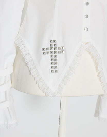 AVENCHUMU little angel frill blouse