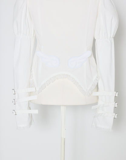 AVENCHUMU little angel frill blouse