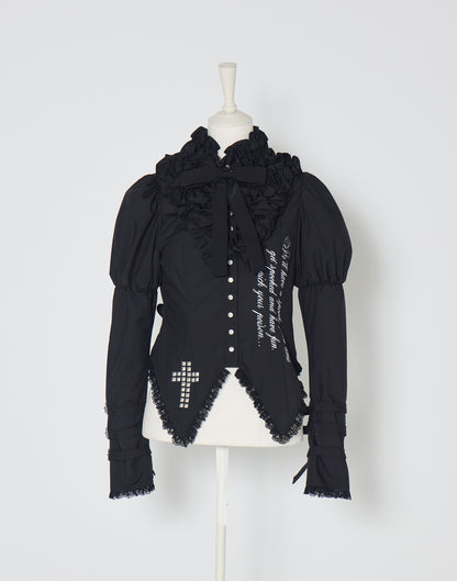 AVENCHUMU little angel frill blouse