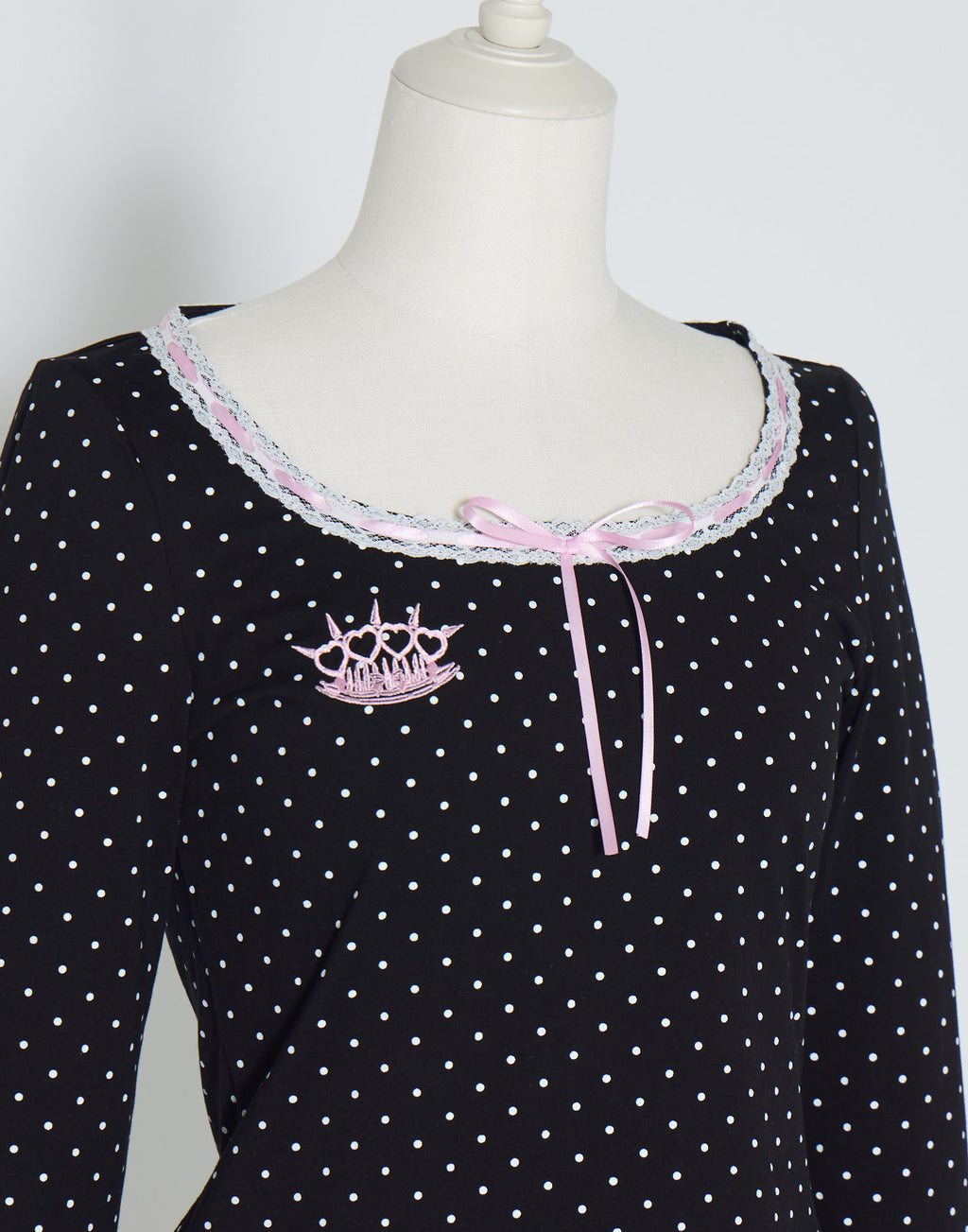 AVENCHUMU Brass knuckle long sleeve frill tops