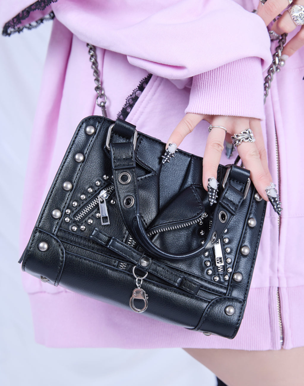 AVENCHUMU Biker jacket-like bag