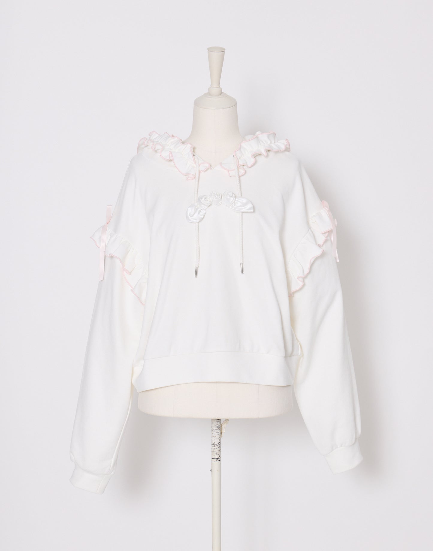 Lolime rose motif hoodie