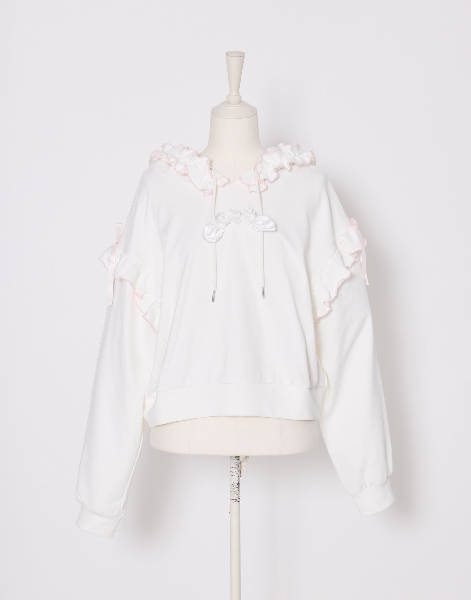 Lolime rose motif hoodie