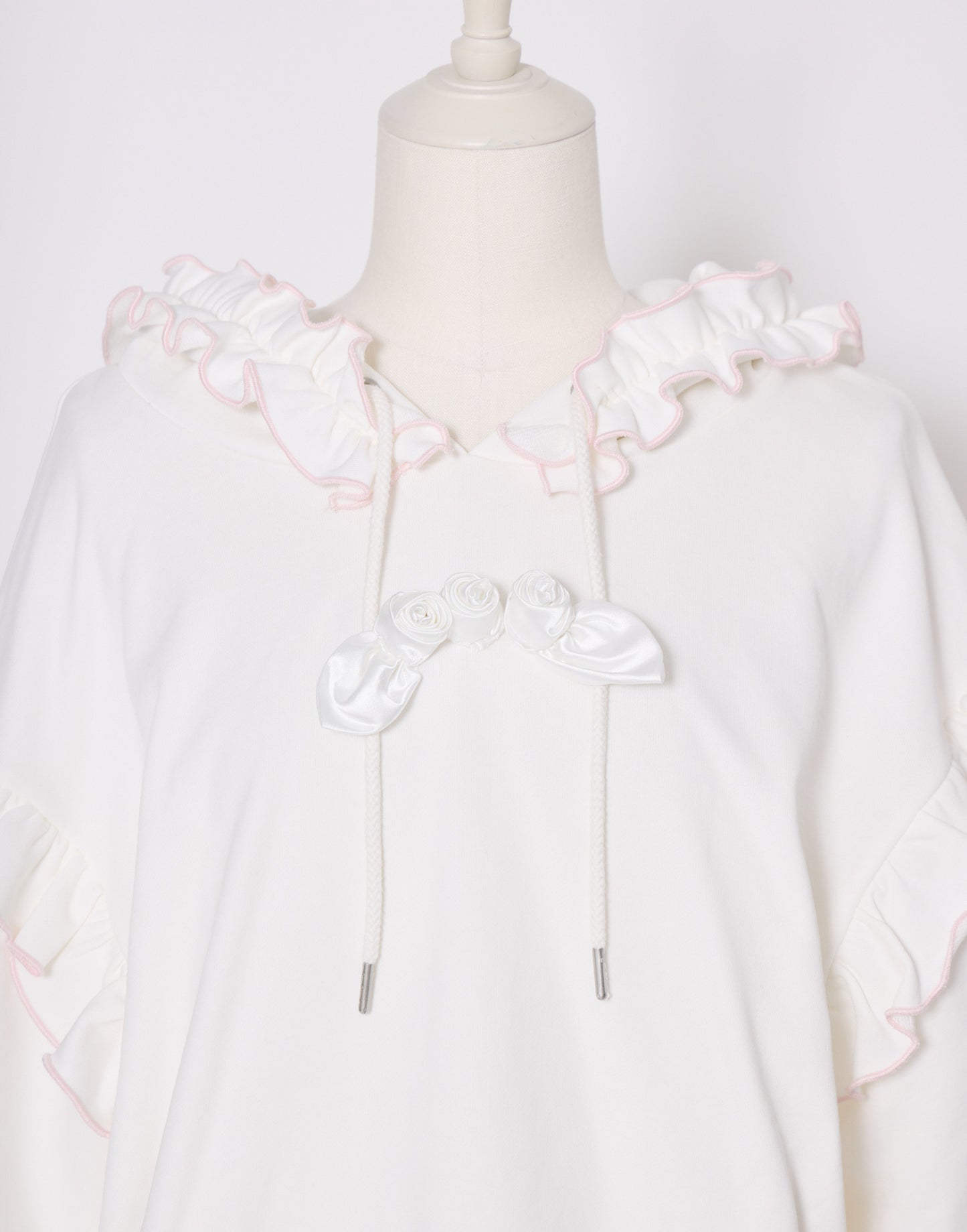 Lolime rose motif hoodie