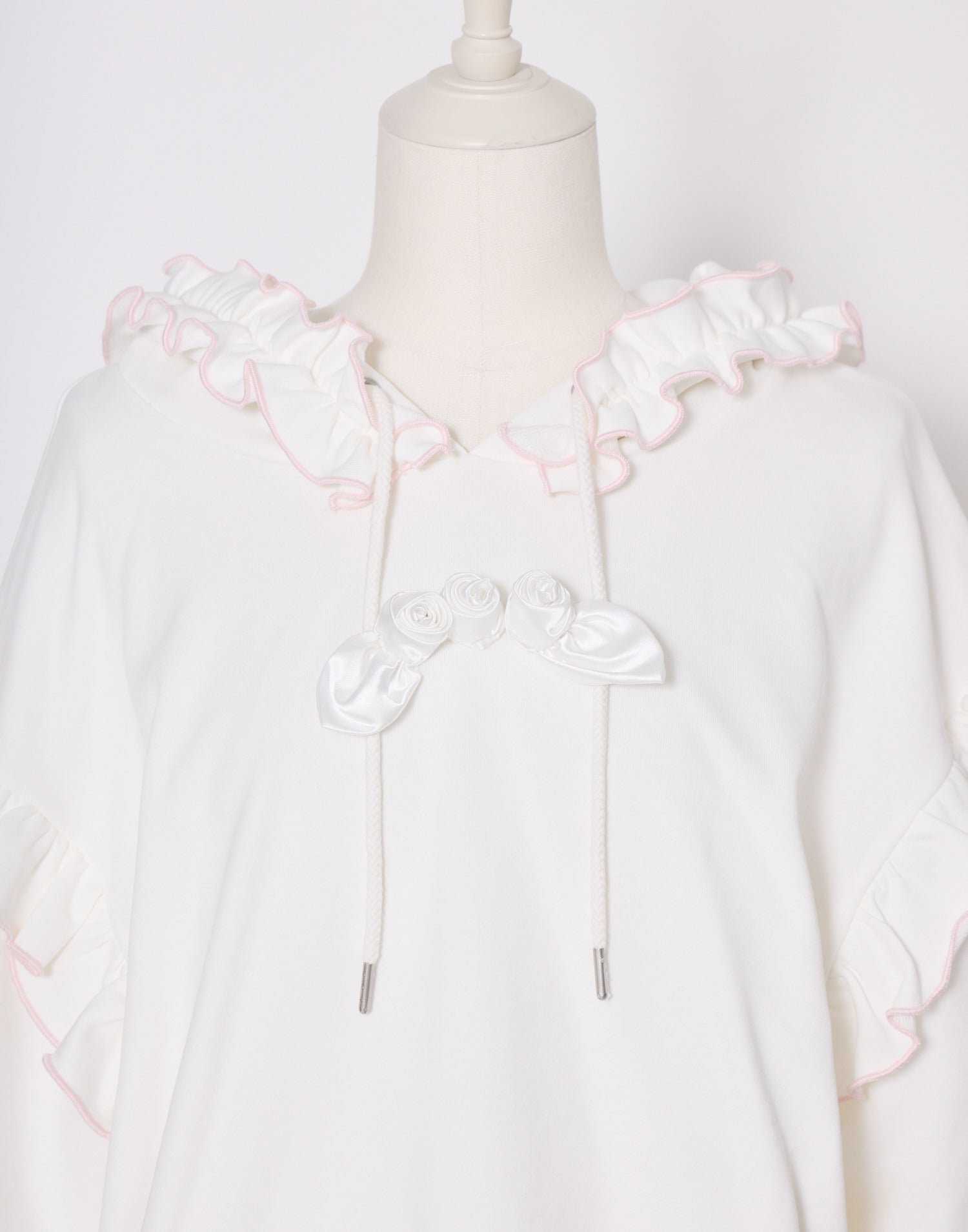 Lolime rose motif hoodie