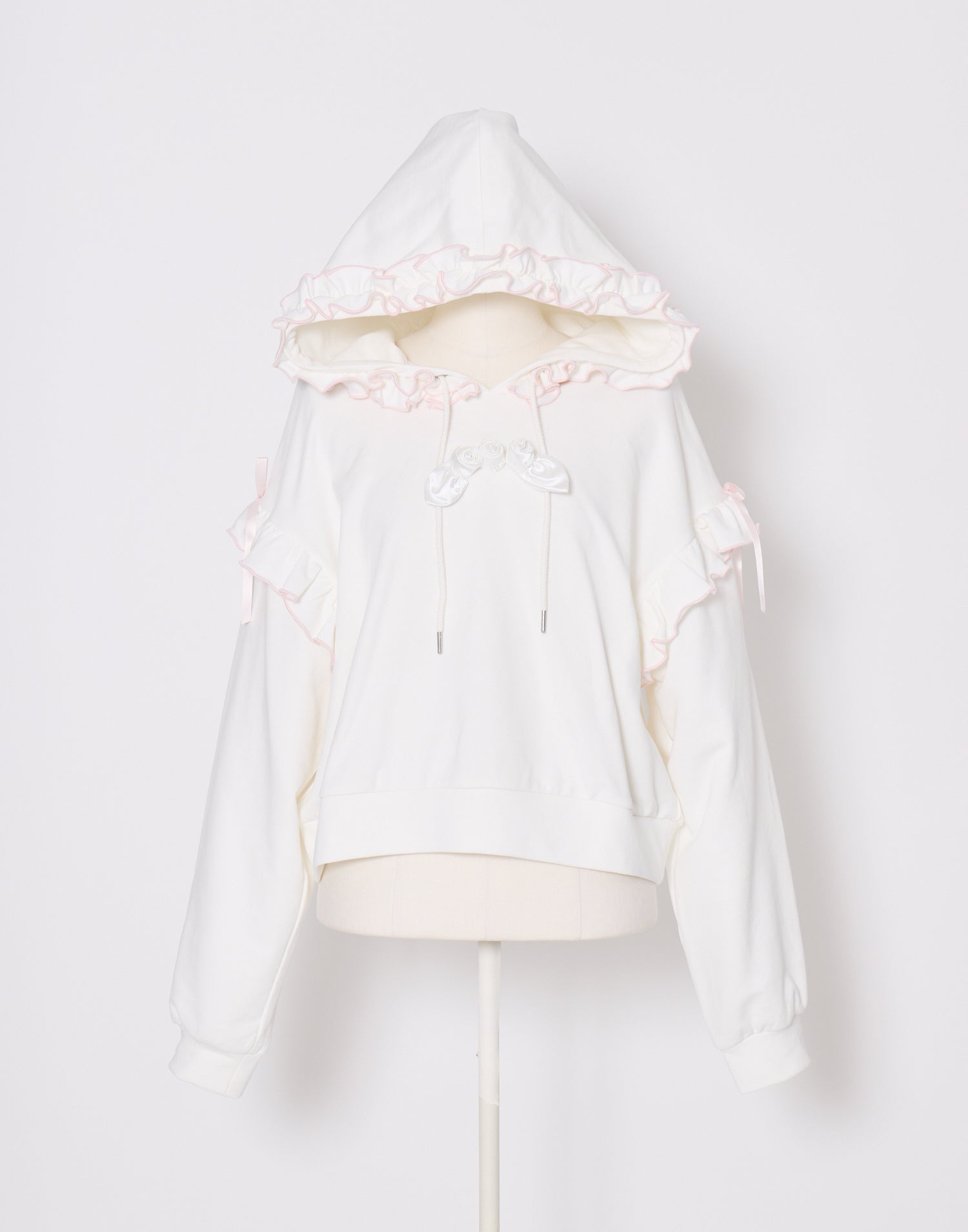 Lolime rose motif hoodie