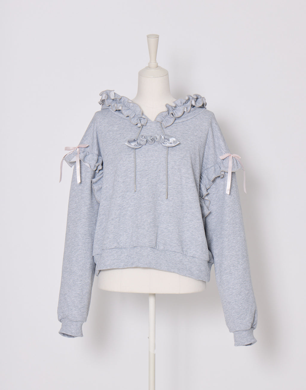 Lolime rose motif hoodie