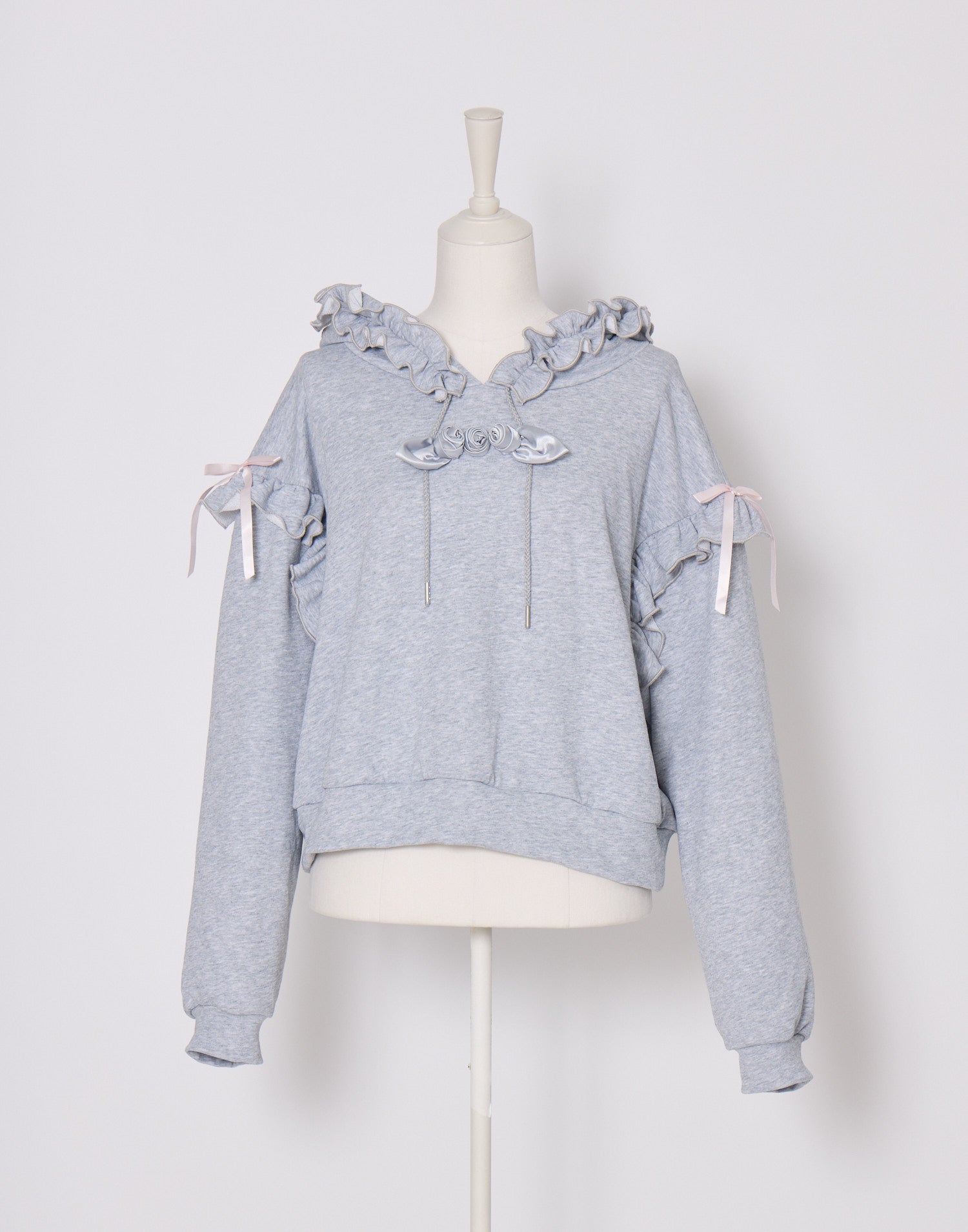 Lolime rose motif hoodie