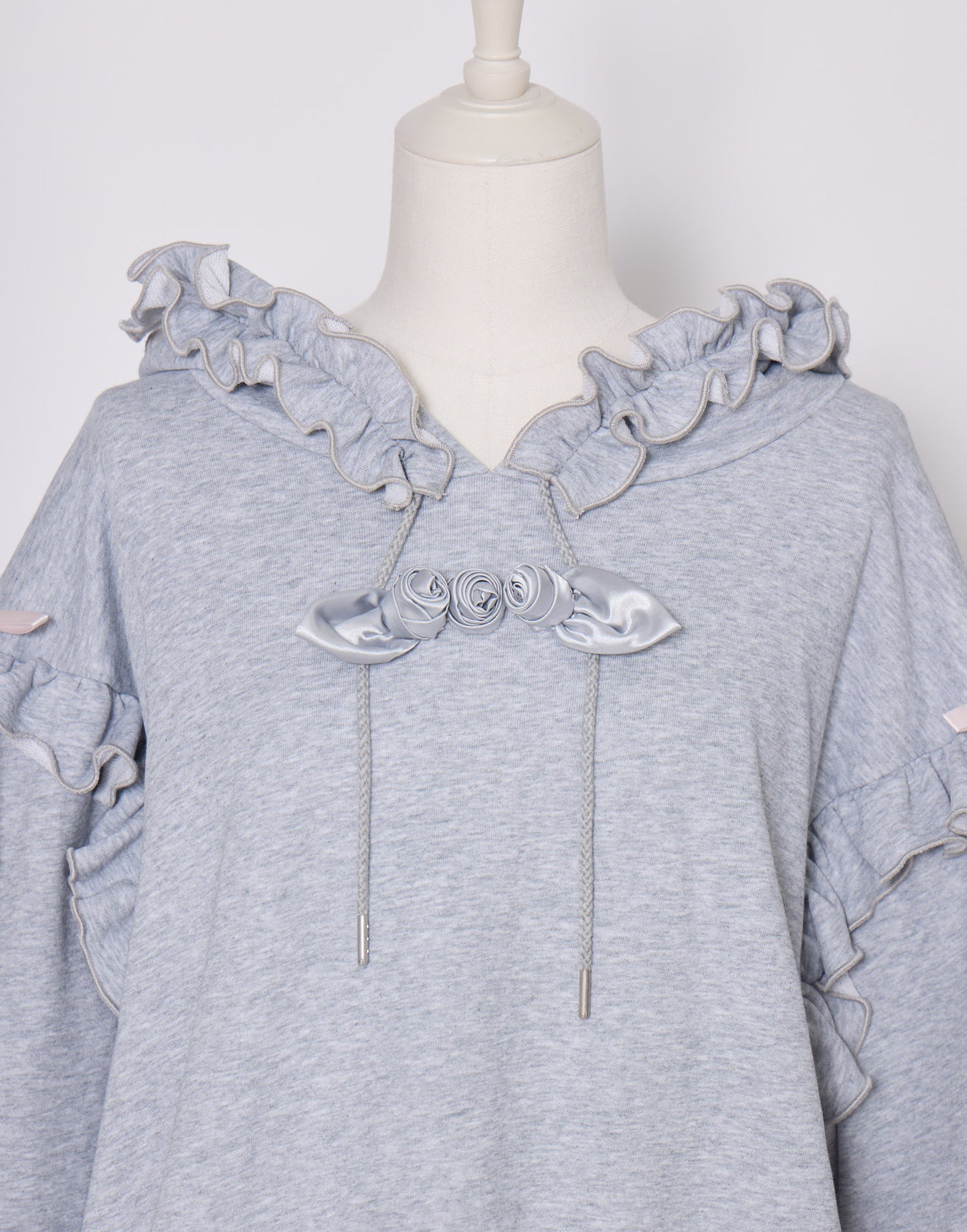 Lolime rose motif hoodie