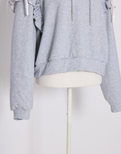 Lolime rose motif hoodie