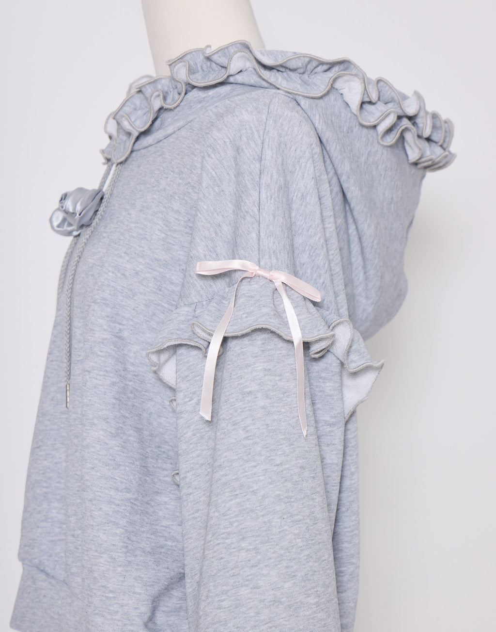 Lolime rose motif hoodie