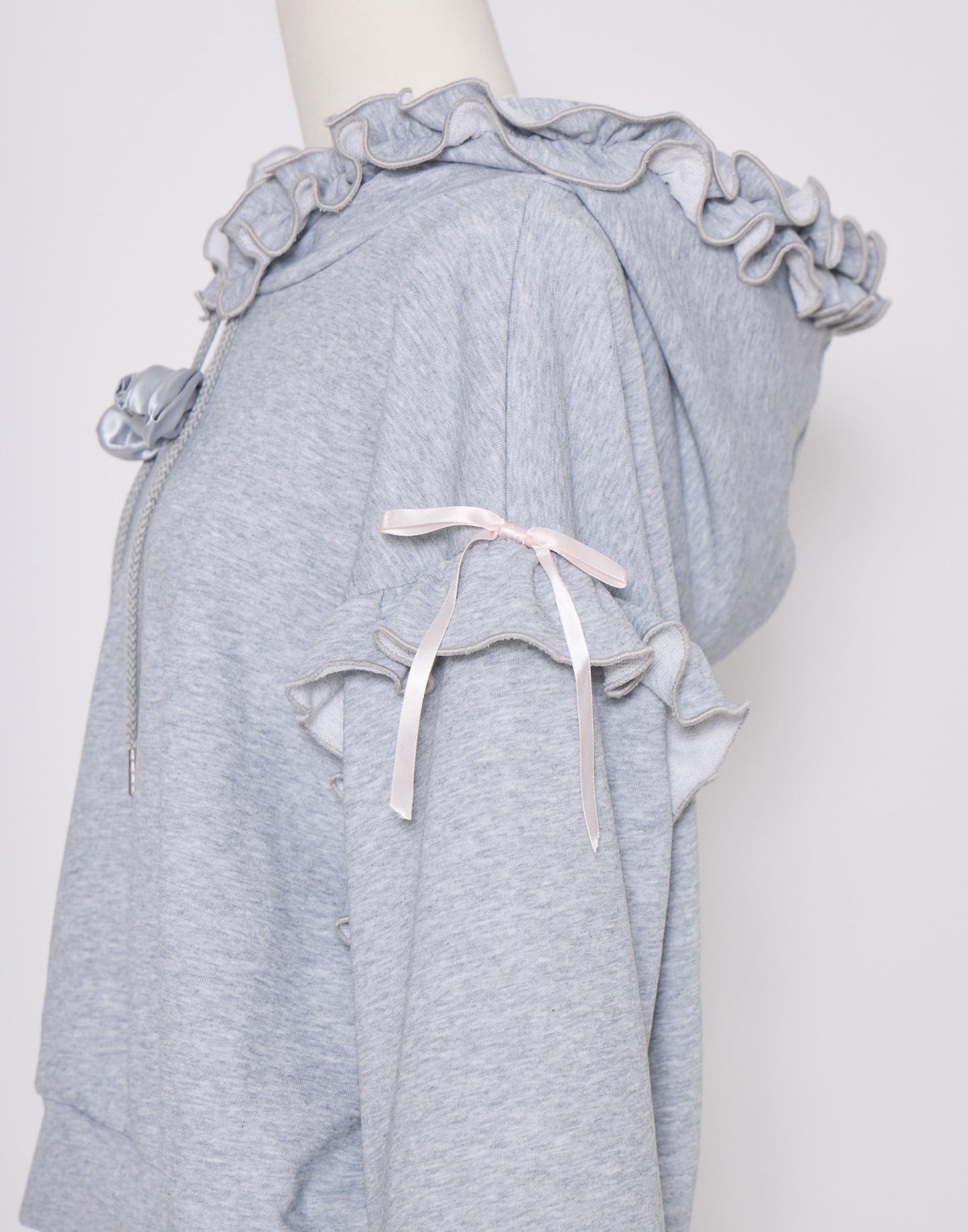 Lolime rose motif hoodie