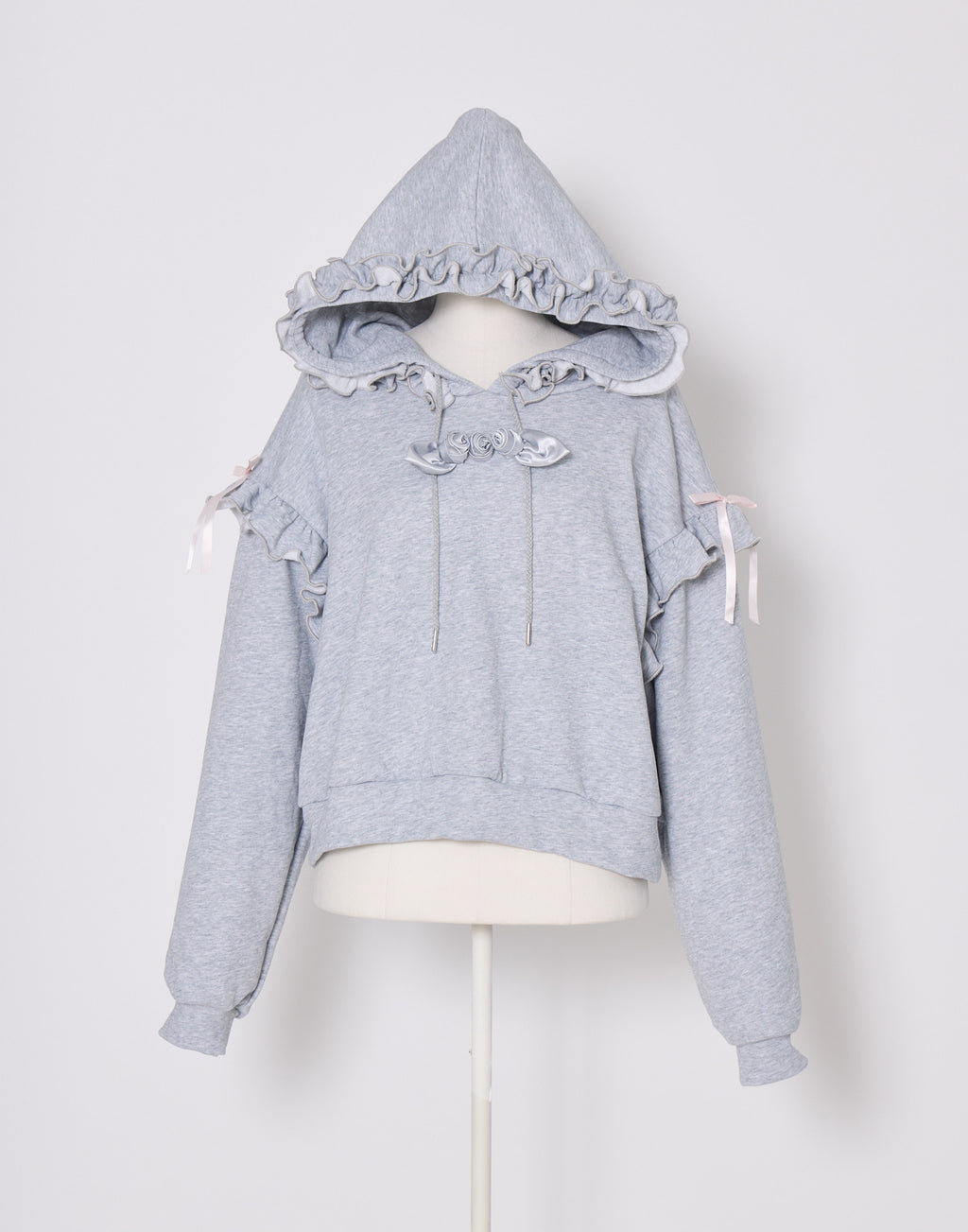 Lolime rose motif hoodie