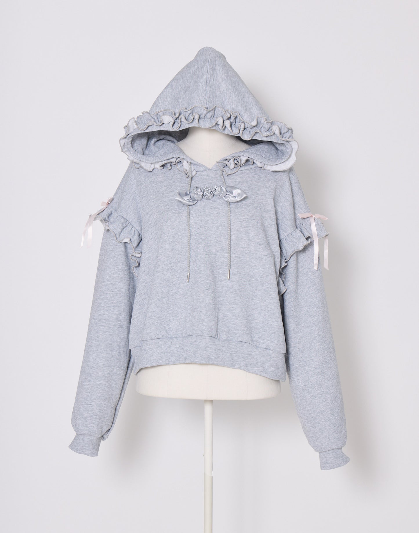 Lolime rose motif hoodie
