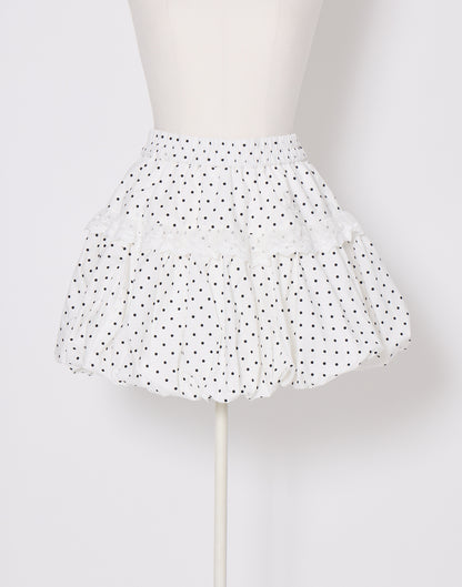 Lolime lacy balloon skirt