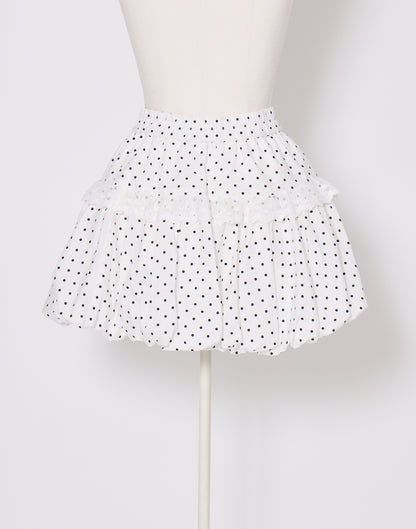 Lolime lacy balloon skirt
