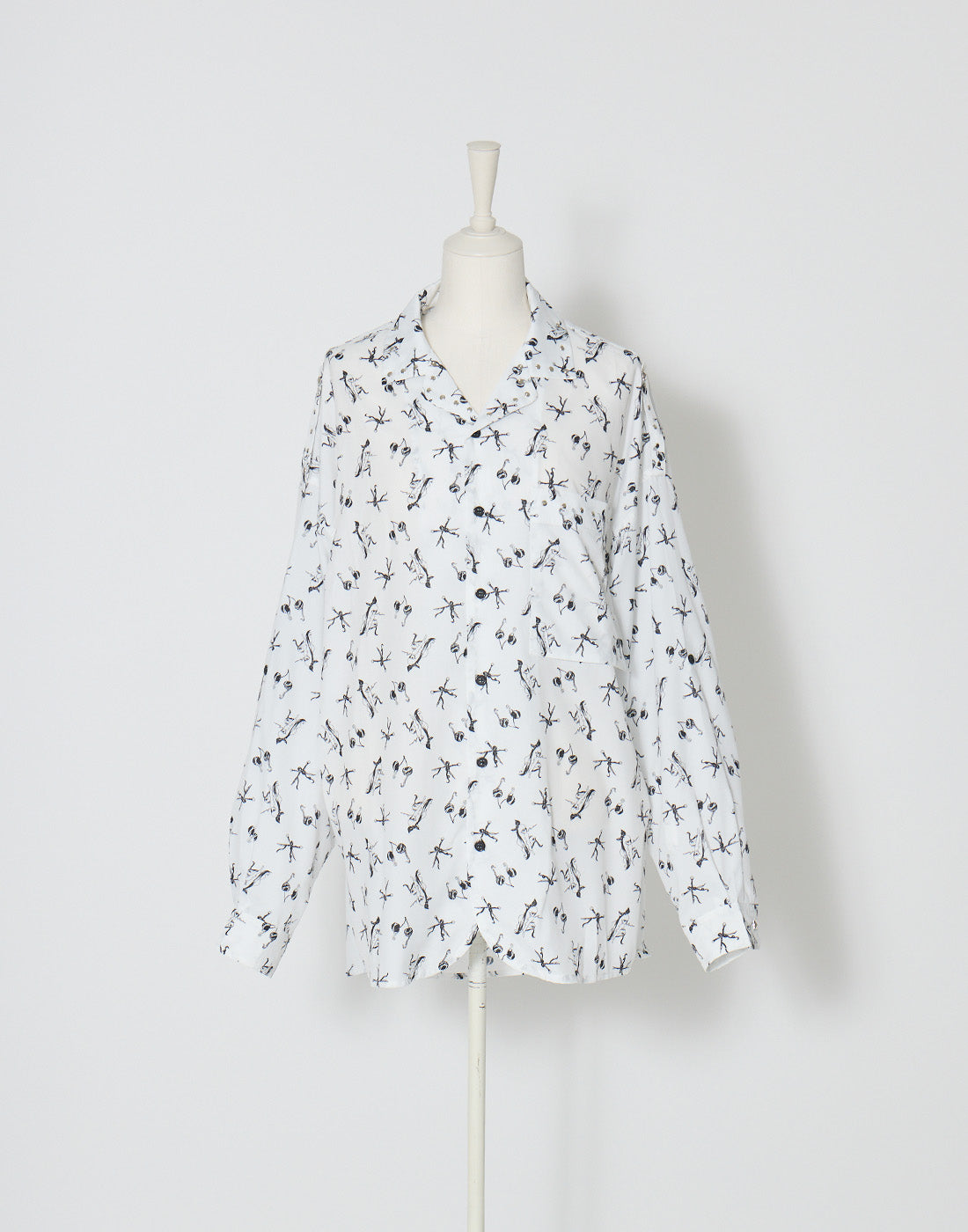 AVENCHUMU ERICO collaboration illustration oversized shirt