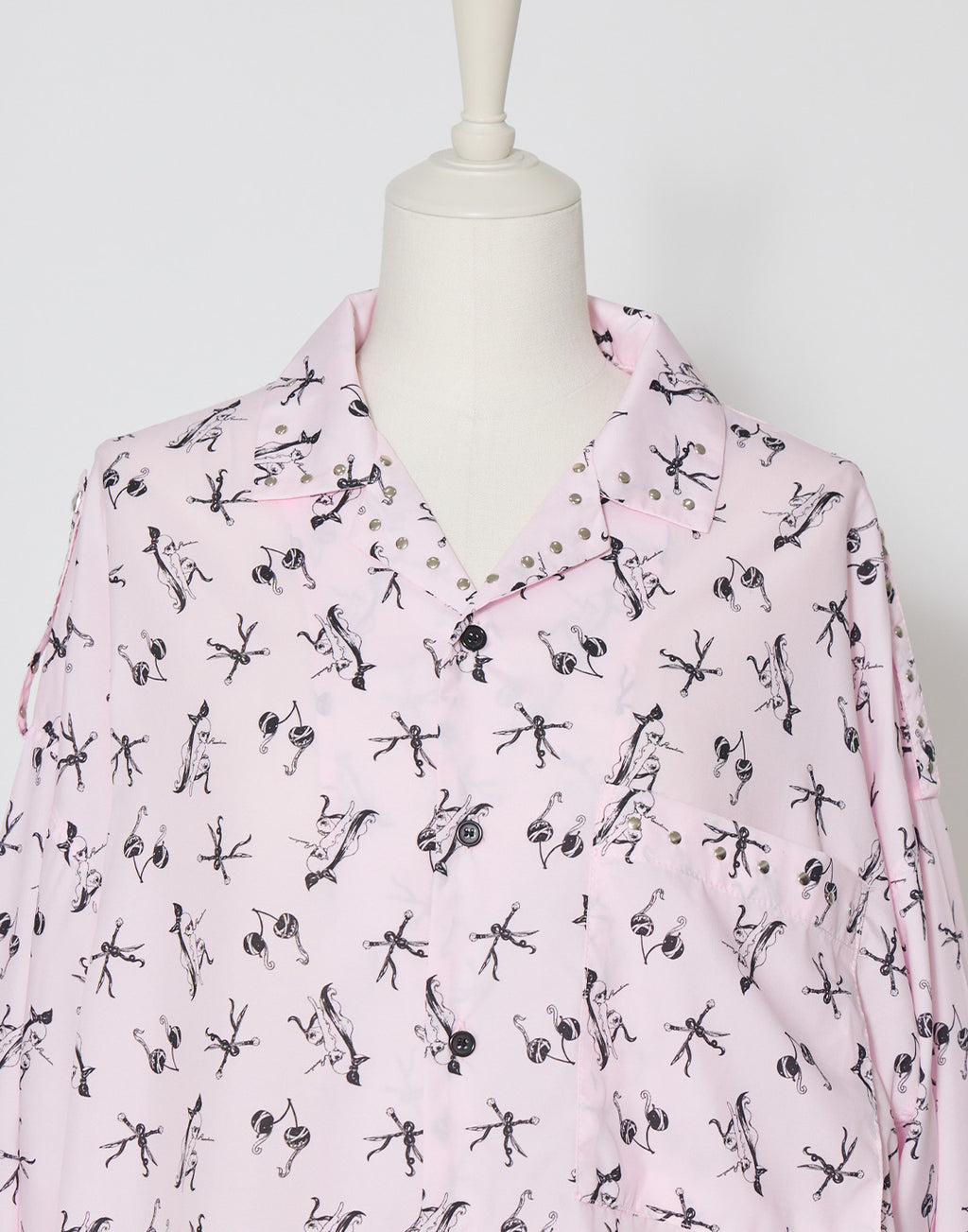 AVENCHUMU ERICO collaboration illustration oversized shirt