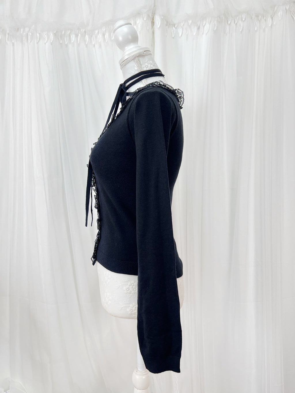 jouetie Choker Attached Top (Black)
