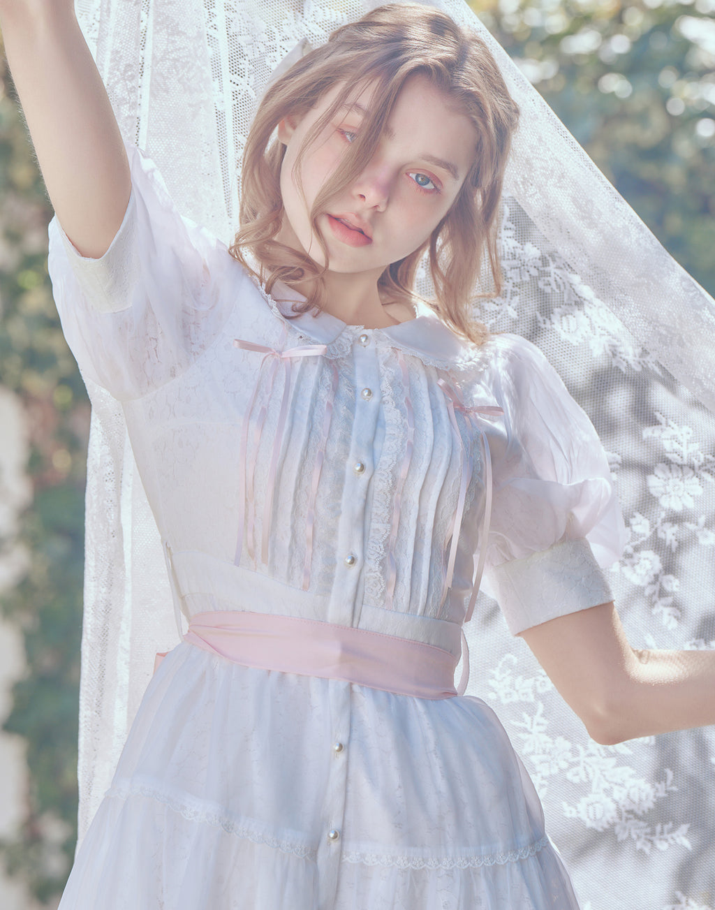 mellfy memory Dreamy princess lace onepiece