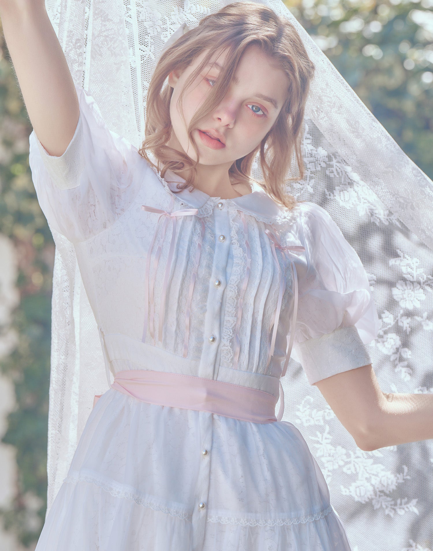 mellfy memory Dreamy princess lace onepiece