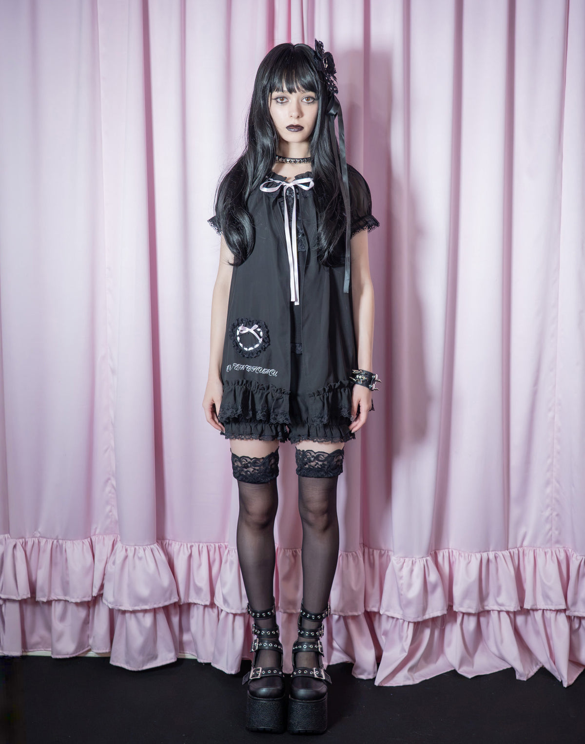 AVENCHUMU Heart pocket & baby like chiffon setup