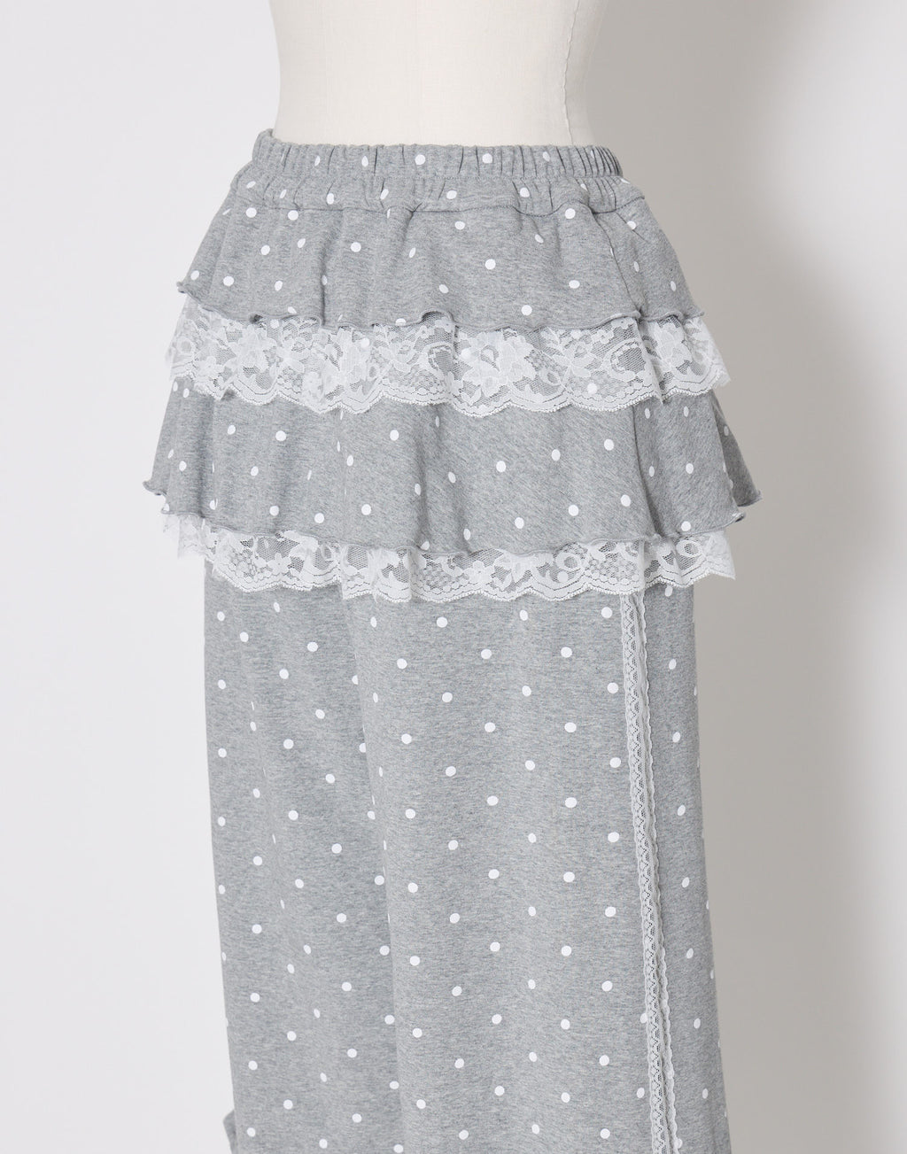 Lolime fancy dot layered pantsskirt