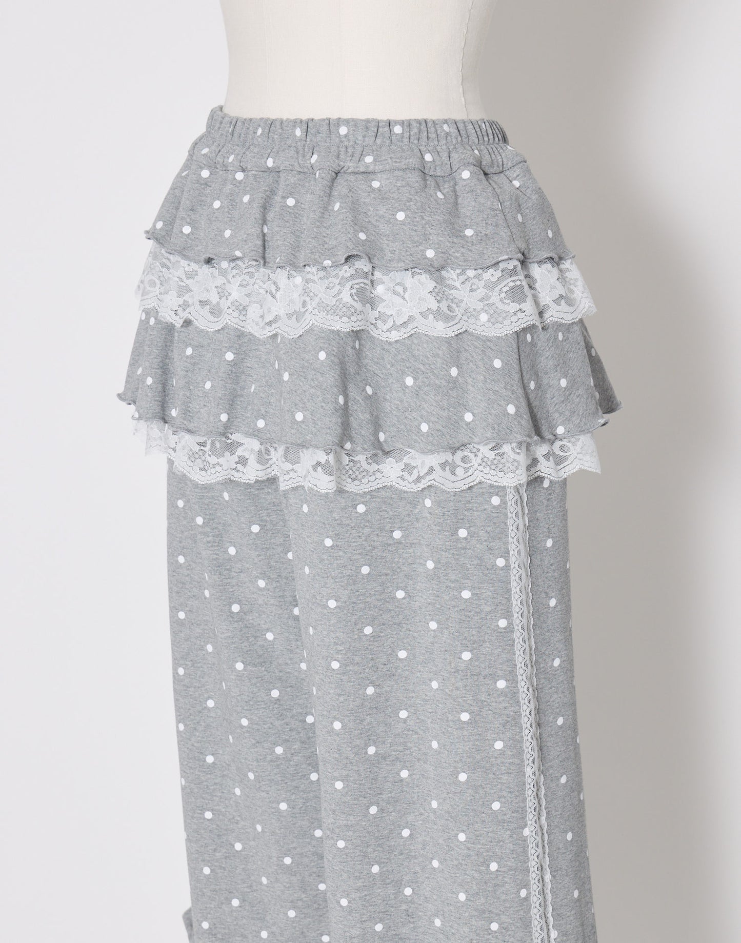 Lolime fancy dot layered pantsskirt