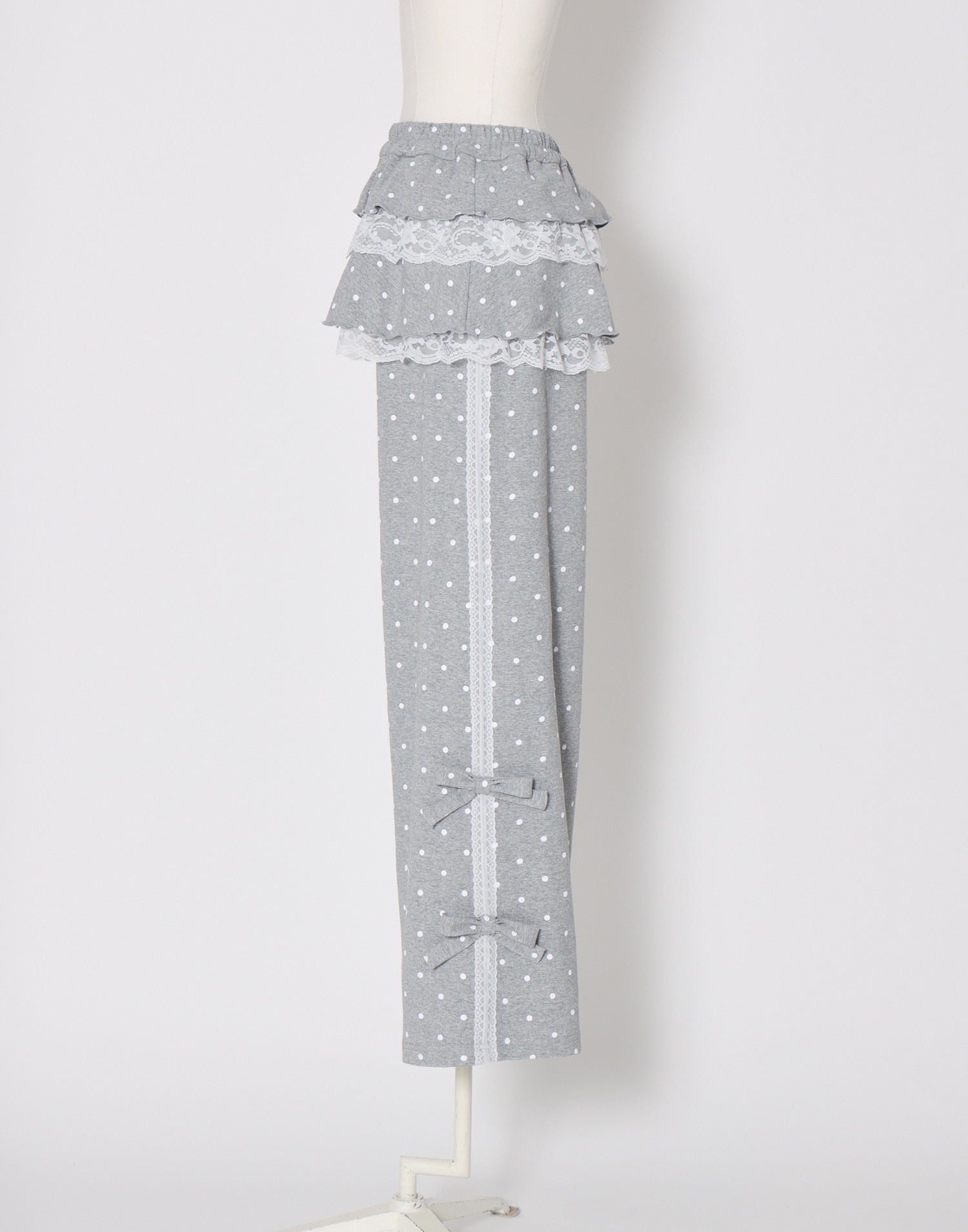 Lolime fancy dot layered pantsskirt