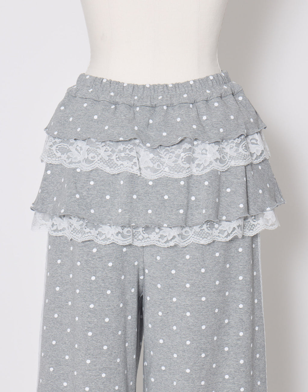 Lolime fancy dot layered pantsskirt