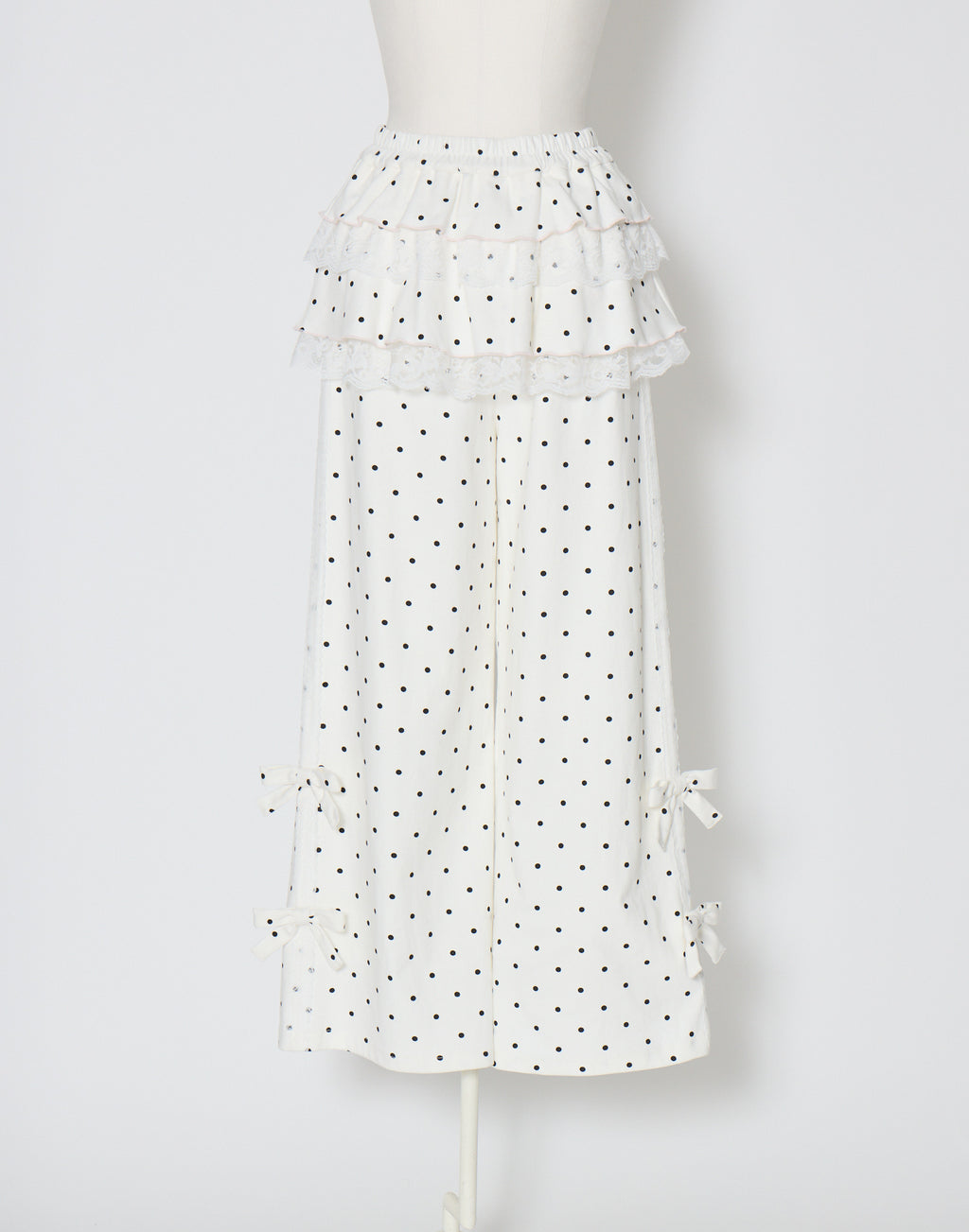 Lolime fancy dot layered pantsskirt