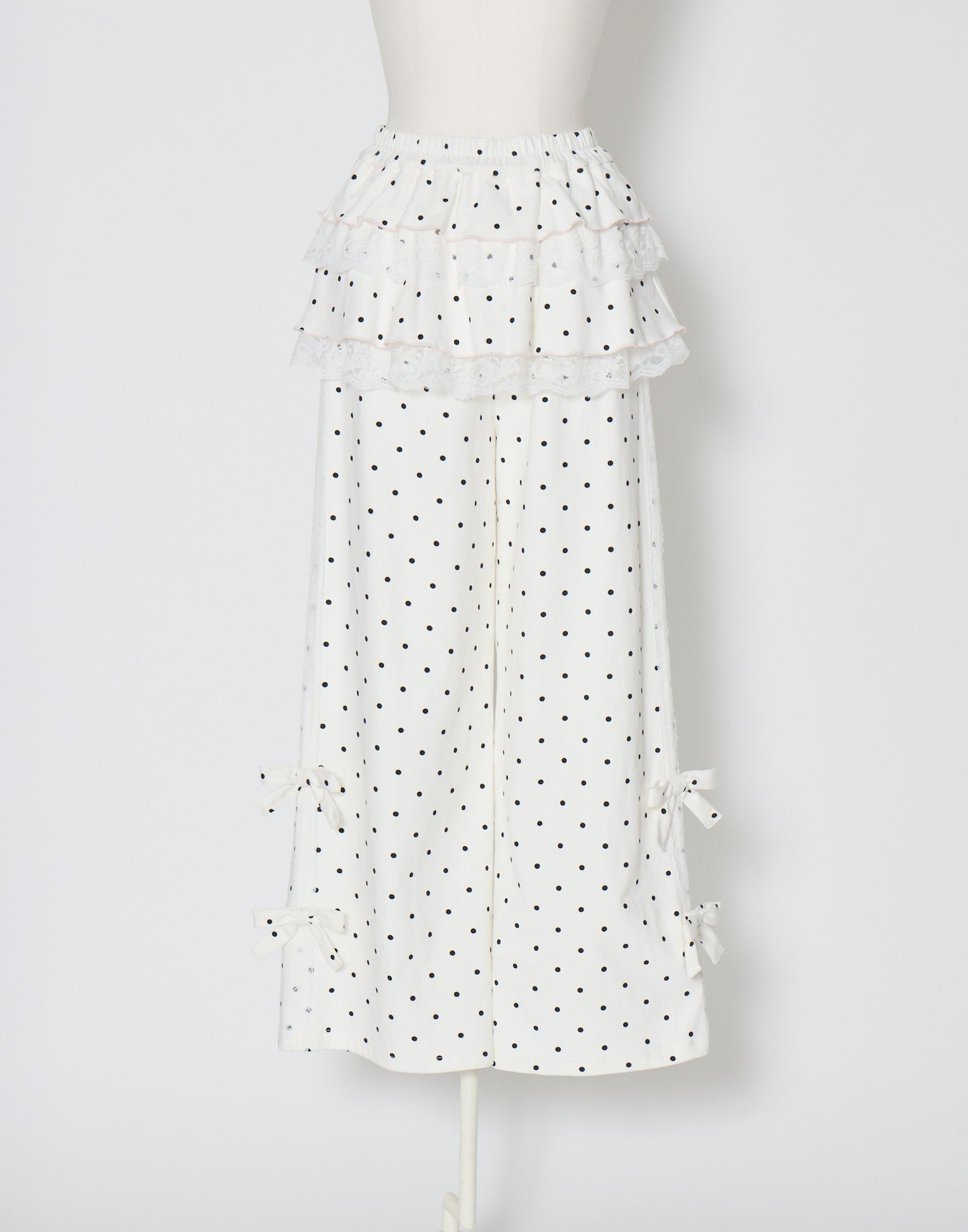 Lolime fancy dot layered pantsskirt
