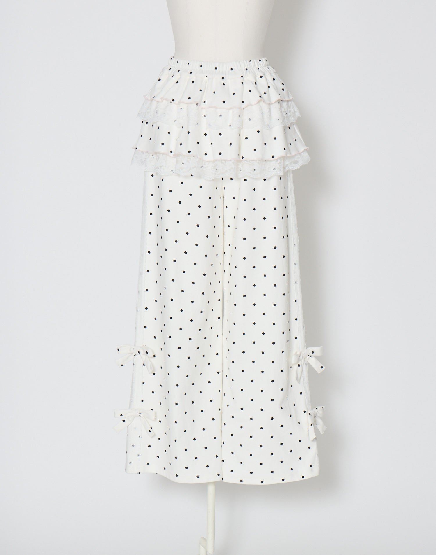Lolime fancy dot layered pantsskirt