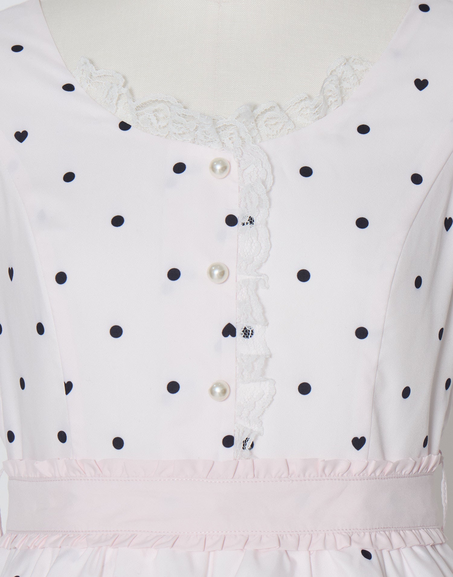 mellfy memory Sweet secret heart dot onepiece