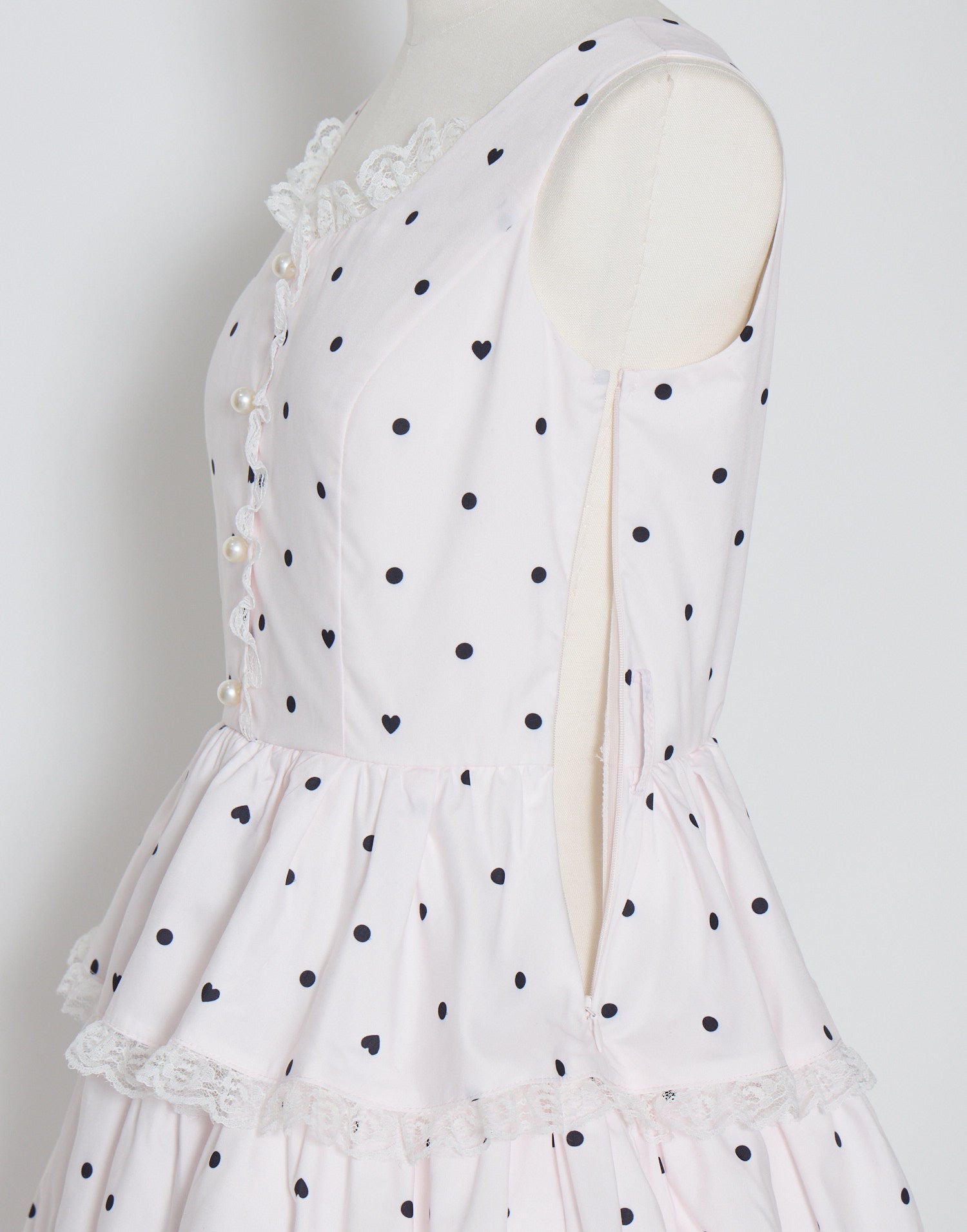mellfy memory Sweet secret heart dot onepiece