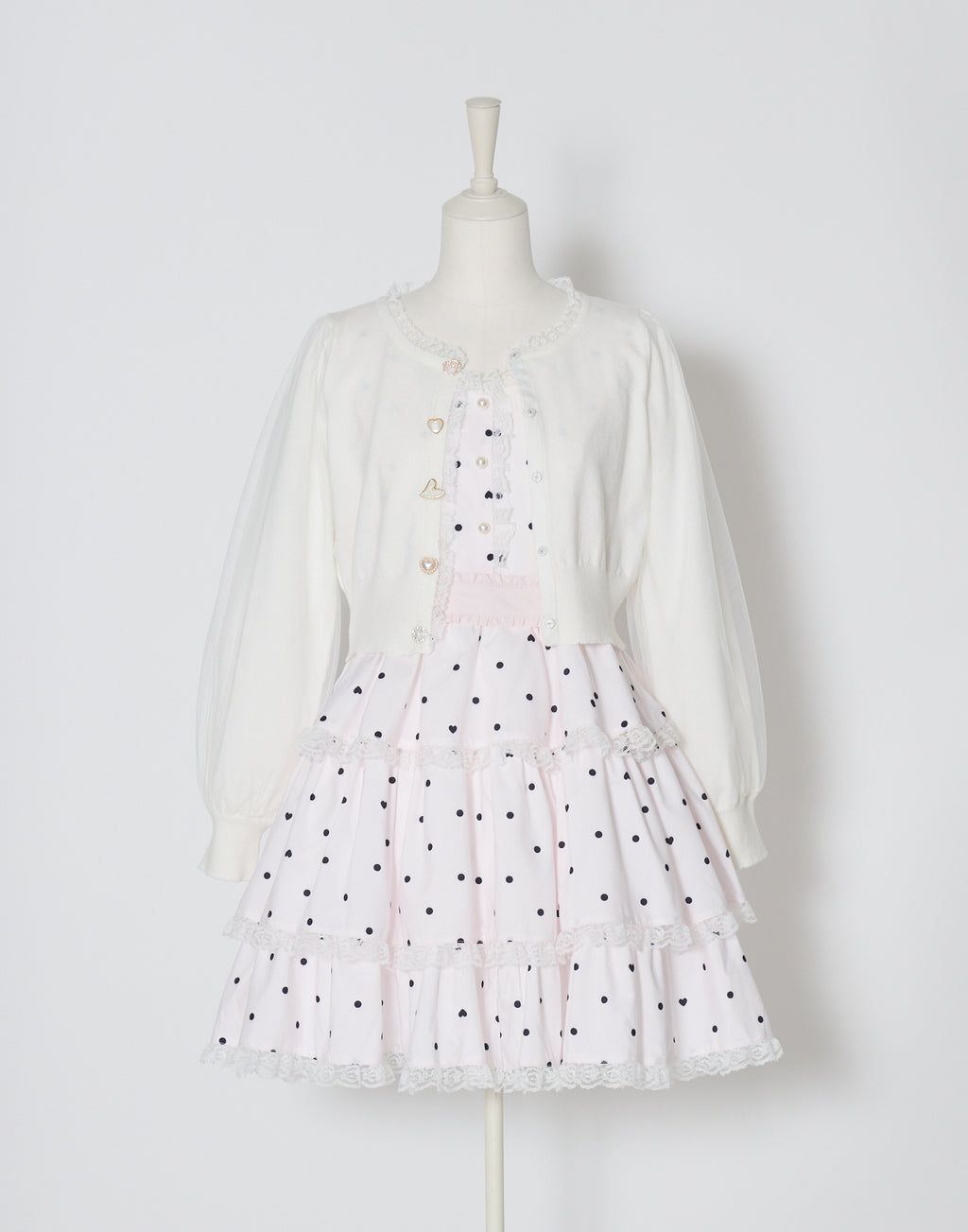 mellfy memory Sweet secret heart dot onepiece