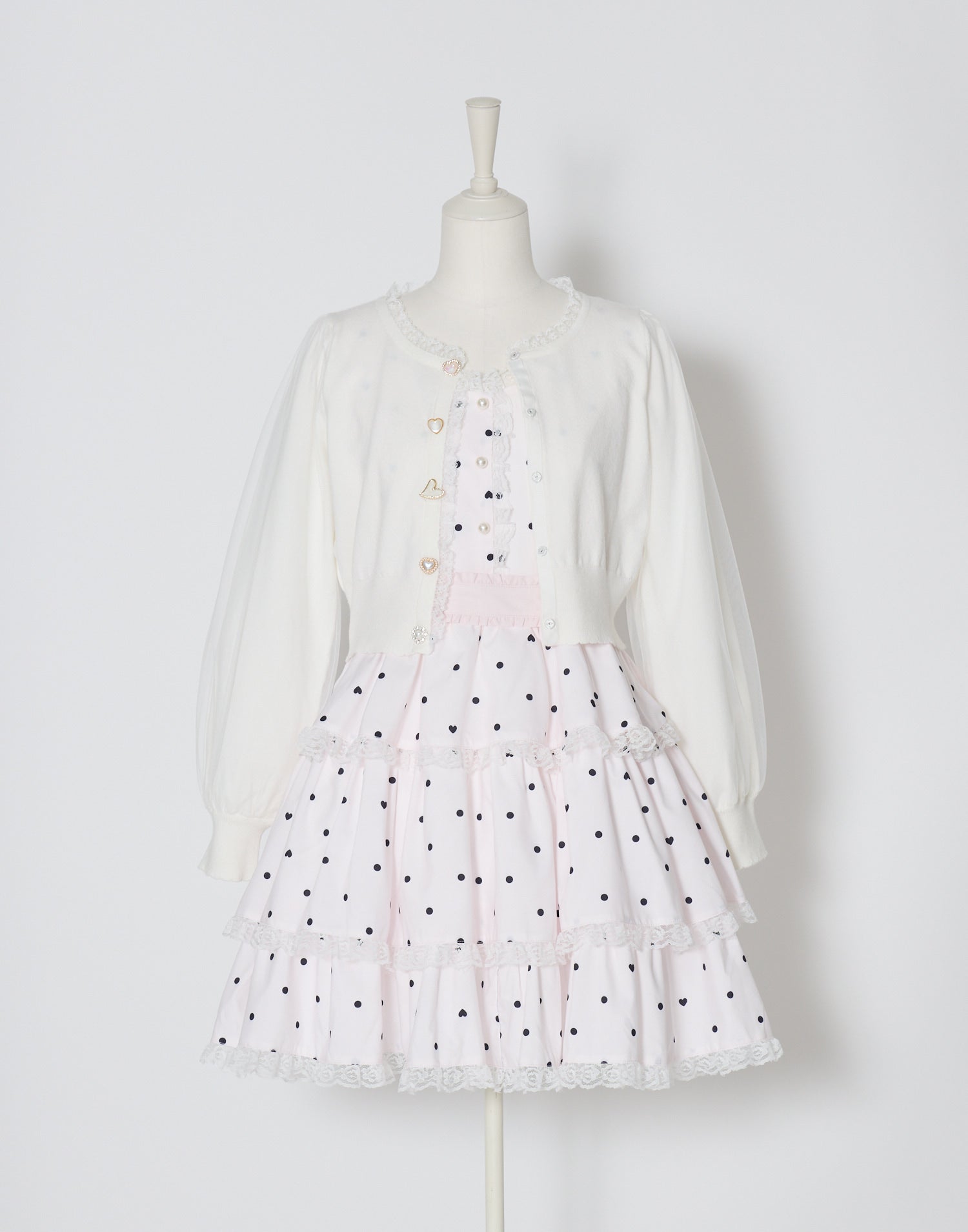 mellfy memory Sweet secret heart dot onepiece