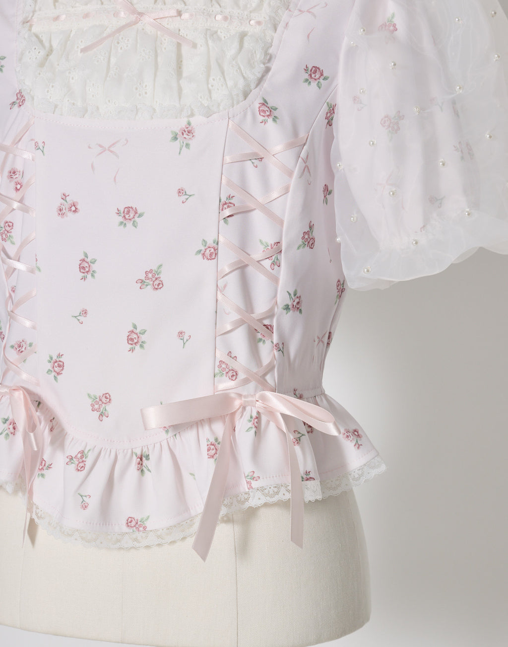 mellfy memory Love to doll baby rose blouse