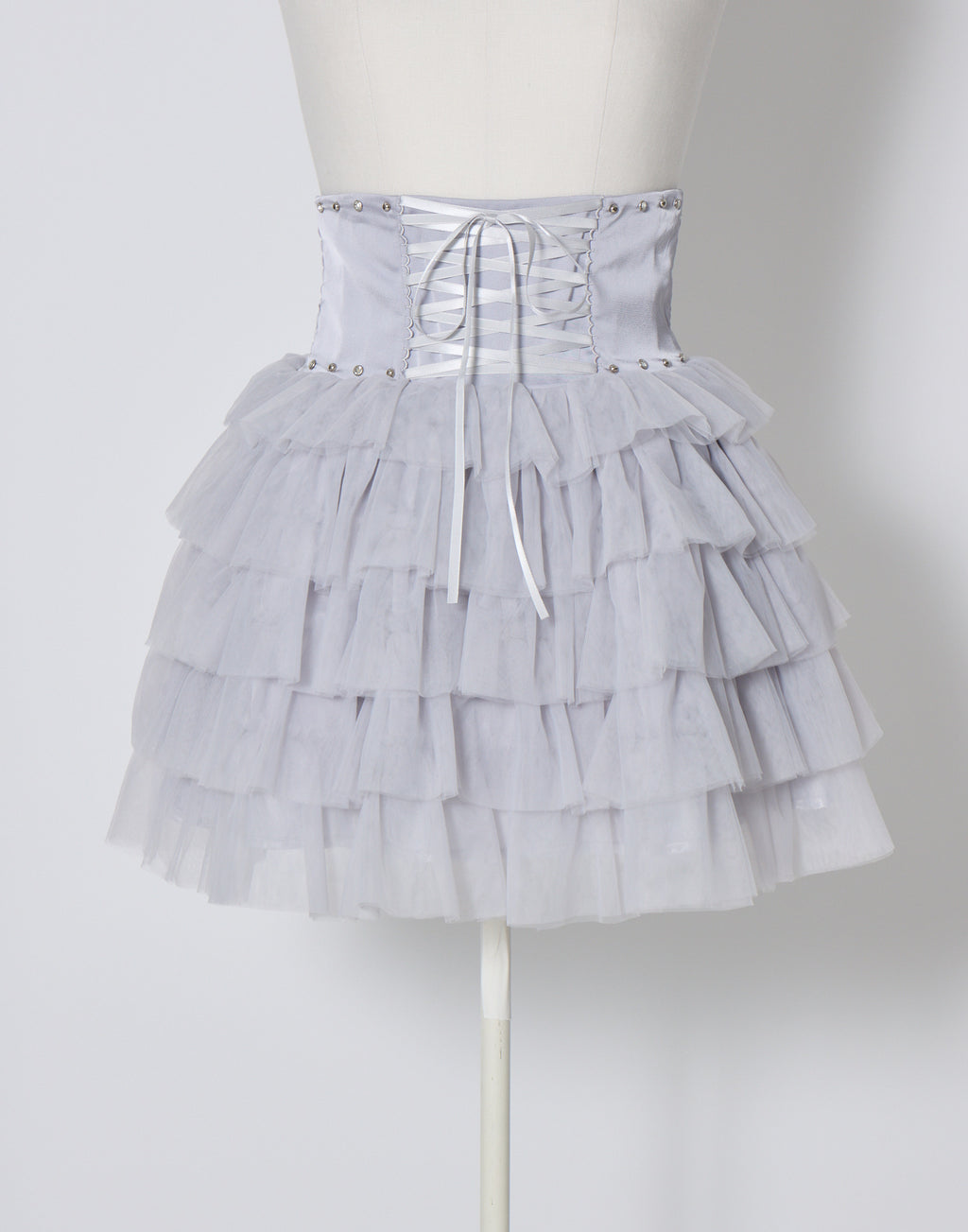 AVENCHUMU Studded corset tutu skirt
