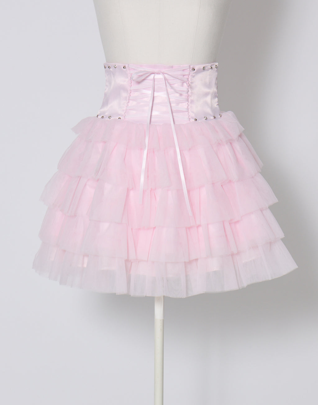 AVENCHUMU Studded corset tutu skirt
